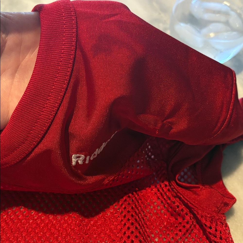 Riddell Kids Red Sports Jersey - Picture 10 of 11